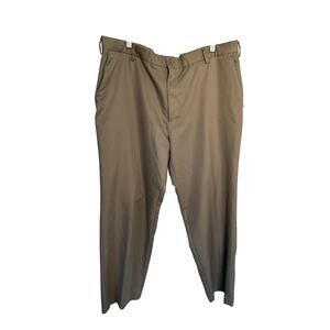 Dockers Mens Straight Fit Pants Khaki Adjustable Waist Size 40x30